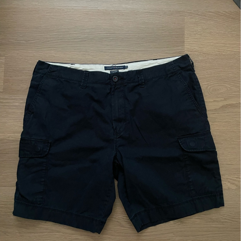 Tommy Hilfiger Dark Cargo Shorts for Men